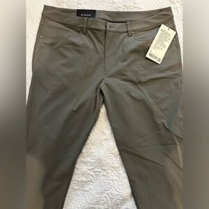 NWT Lululemon ABC Pant Slim 30’’L Grey Sage Size 38